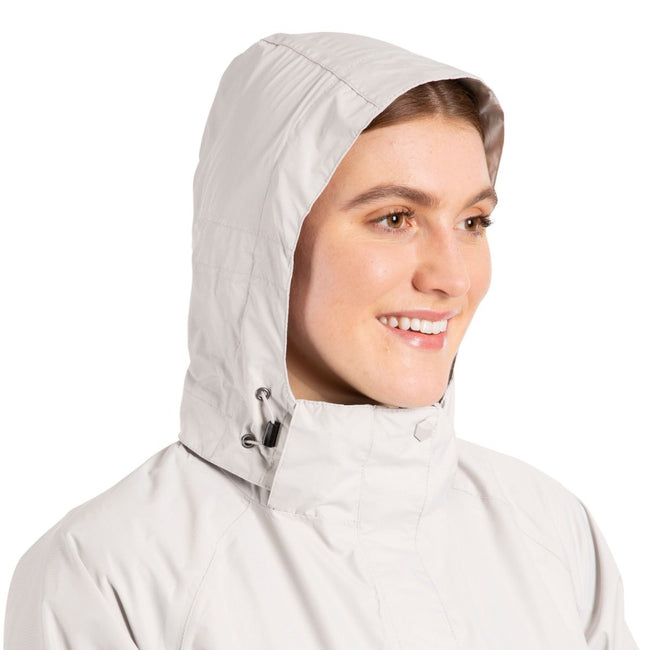 Fawn - Pack Shot - Trespass Womens-Ladies Review Waterproof Jacket