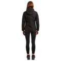 Black - Side - Trespass Womens-Ladies Review Waterproof Jacket