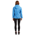 Vibrant Blue - Side - Trespass Womens-Ladies Review Waterproof Jacket