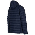 Navy - Side - Trespass Mens Bosten Casual Padded Jacket