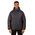 Black - Side - Trespass Mens Bosten Casual Padded Jacket