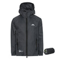 Flint - Front - Trespass Childrens-Kids Qikpac Waterproof Packaway Jacket