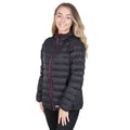 Black - Back - Trespass Womens-Ladies Abigail Casual Padded Jacket
