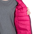 Black - Close up - Trespass Womens-Ladies Abigail Casual Padded Jacket