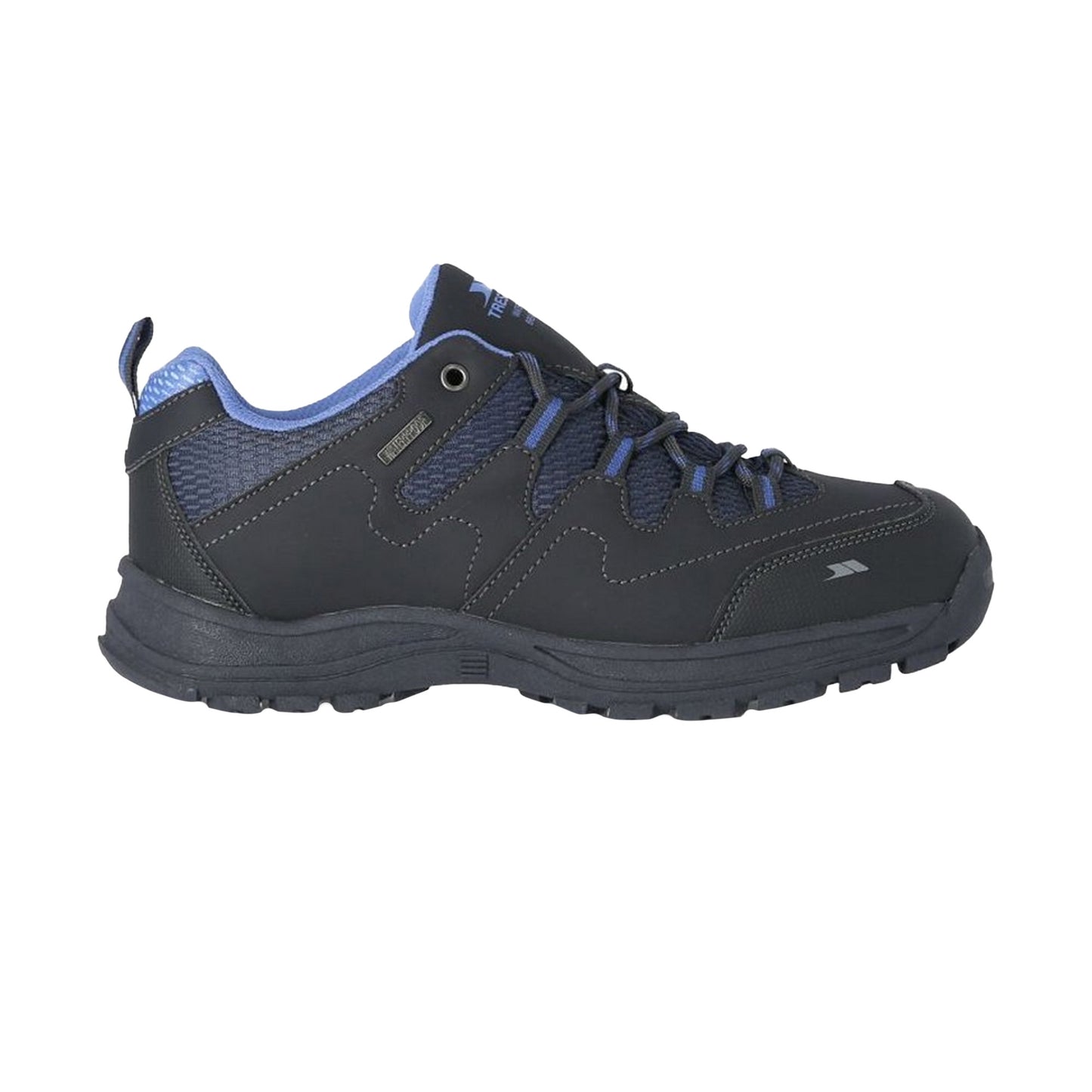 Charcoal Grey - Front - Trespass Womens-Ladies Mitzi Low Cut Hiking Shoes