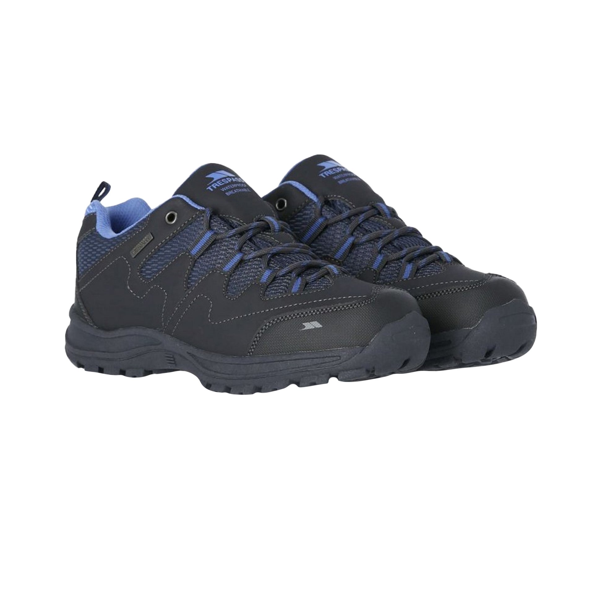 Charcoal Grey - Lifestyle - Trespass Womens-Ladies Mitzi Low Cut Hiking Shoes