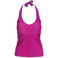 Purple Orchid Spot - Front - Trespass Womens-Ladies Winona Tankini