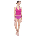 Purple Orchid Spot - Side - Trespass Womens-Ladies Winona Tankini