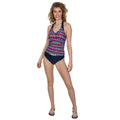 Zigzag Print - Back - Trespass Womens-Ladies Winona Tankini