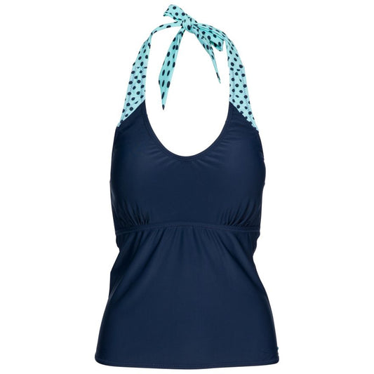 Navy - Front - Trespass Womens-Ladies Winona Tankini