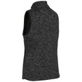 Black Marl - Back - Trespass Womens-Ladies Mildred Fleece Gilet