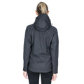 Black Marl - Side - Trespass Womens-Ladies Tiya Waterproof DLX Jacket