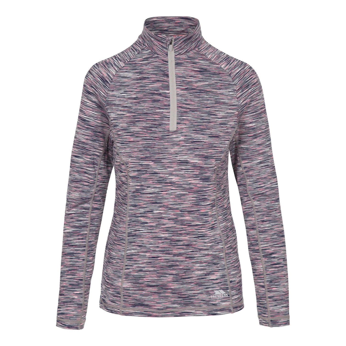 Platinum Marl - Front - Trespass Womens-Ladies Edith Active Top