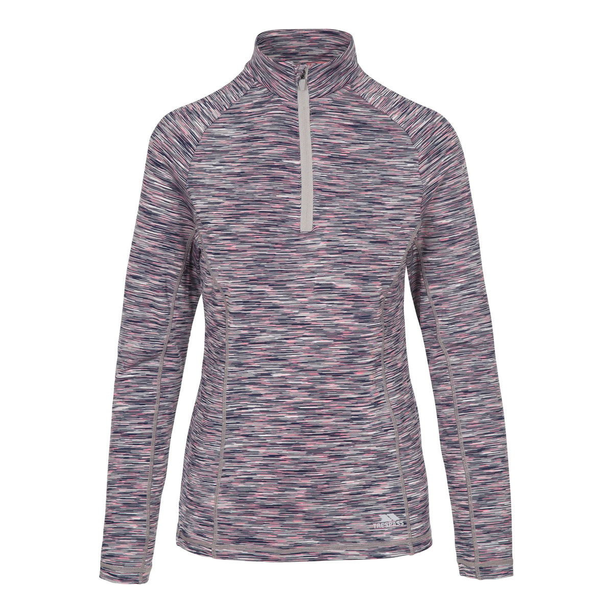 Platinum Marl - Front - Trespass Womens-Ladies Edith Active Top
