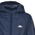 Navy Blue - Lifestyle - Trespass Babies Button Waterproof Rain Suit