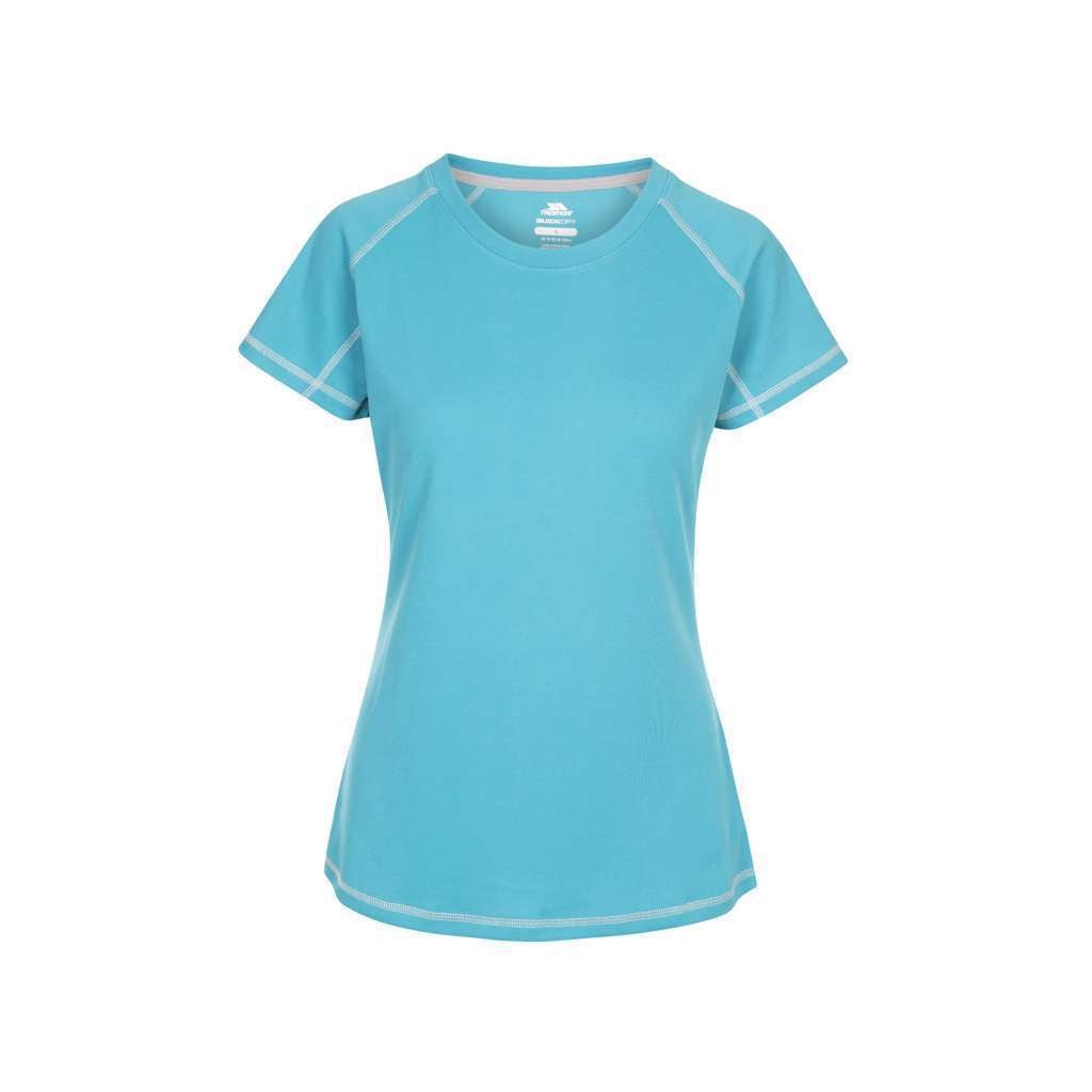 Marine - Front - Trespass Womens-Ladies Viktoria Active T-Shirt