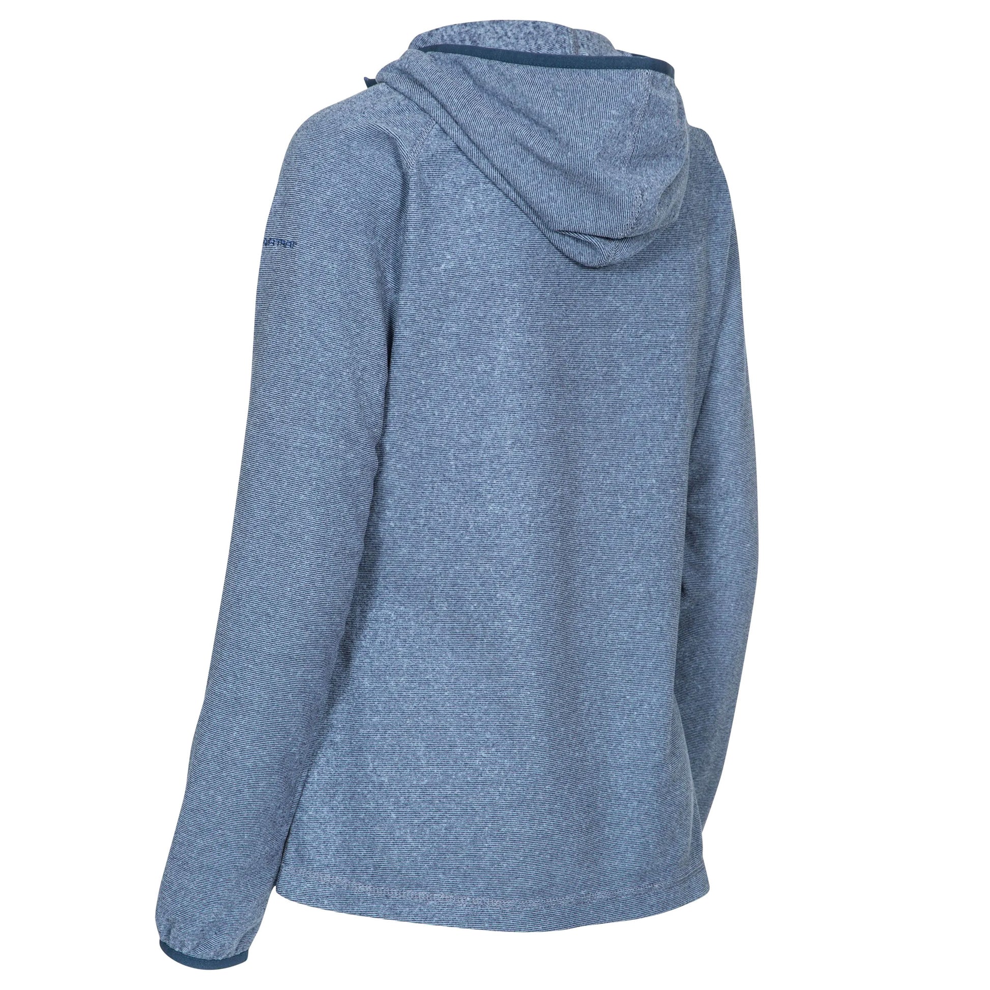 Navy - Back - Trespass Womens-Ladies Jennings Fleece Jacket