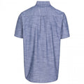 Navy - Back - Trespass Mens Slapton Short Sleeve Shirt