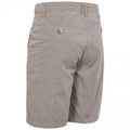 Oatmeal Check - Side - Trespass Mens Miner Travel Shorts
