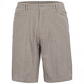 Oatmeal Check - Front - Trespass Mens Miner Travel Shorts