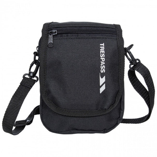 Black - Front - Trespass Helicon Mini Belt Bag (1 Litre)