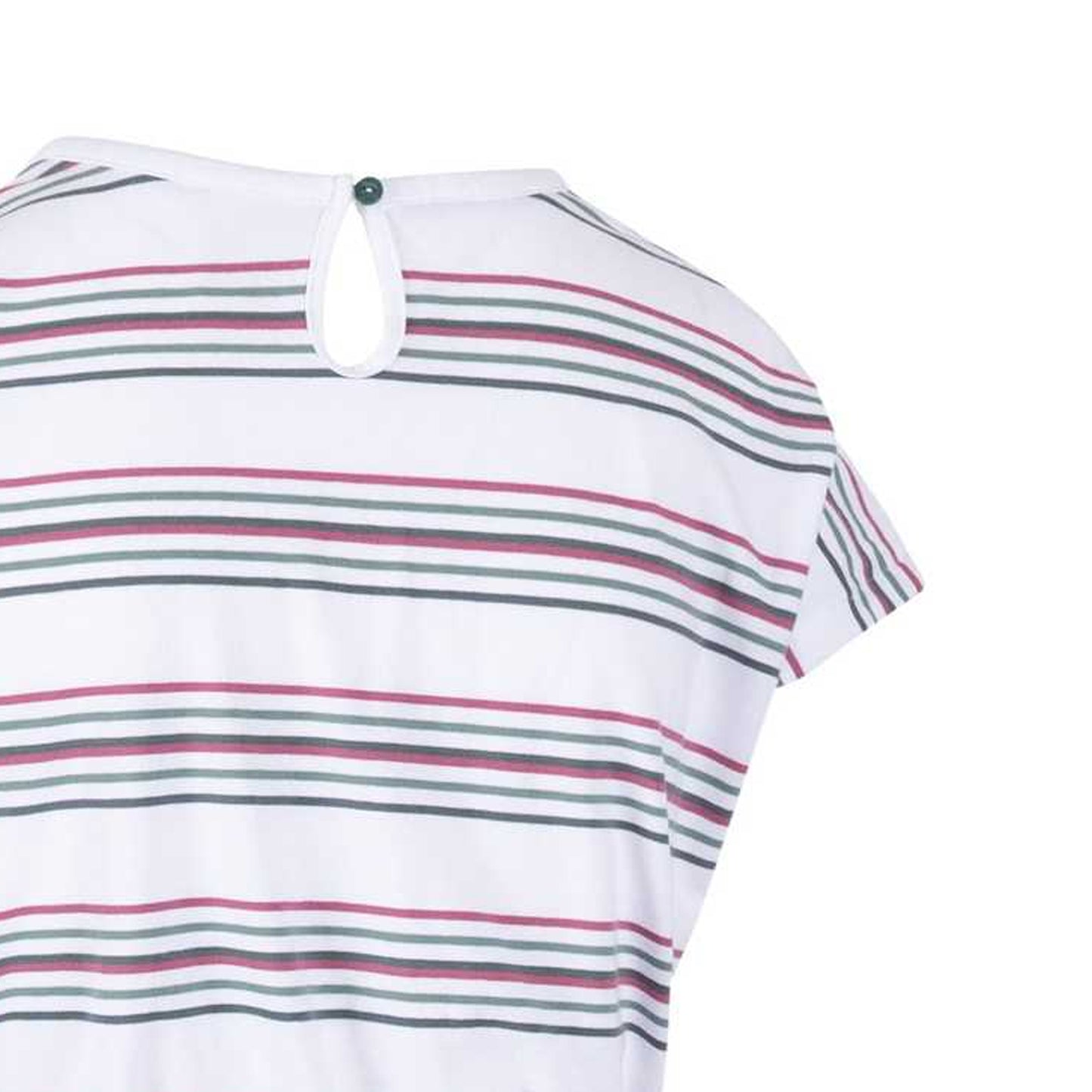 Multicoloured Stripe - Pack Shot - Trespass Womens-Ladies Lidia Round Neck Cotton Dress