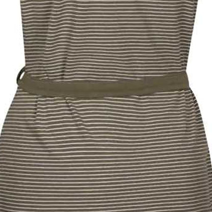 Herb Stripe - Pack Shot - Trespass Womens-Ladies Lidia Round Neck Cotton Dress