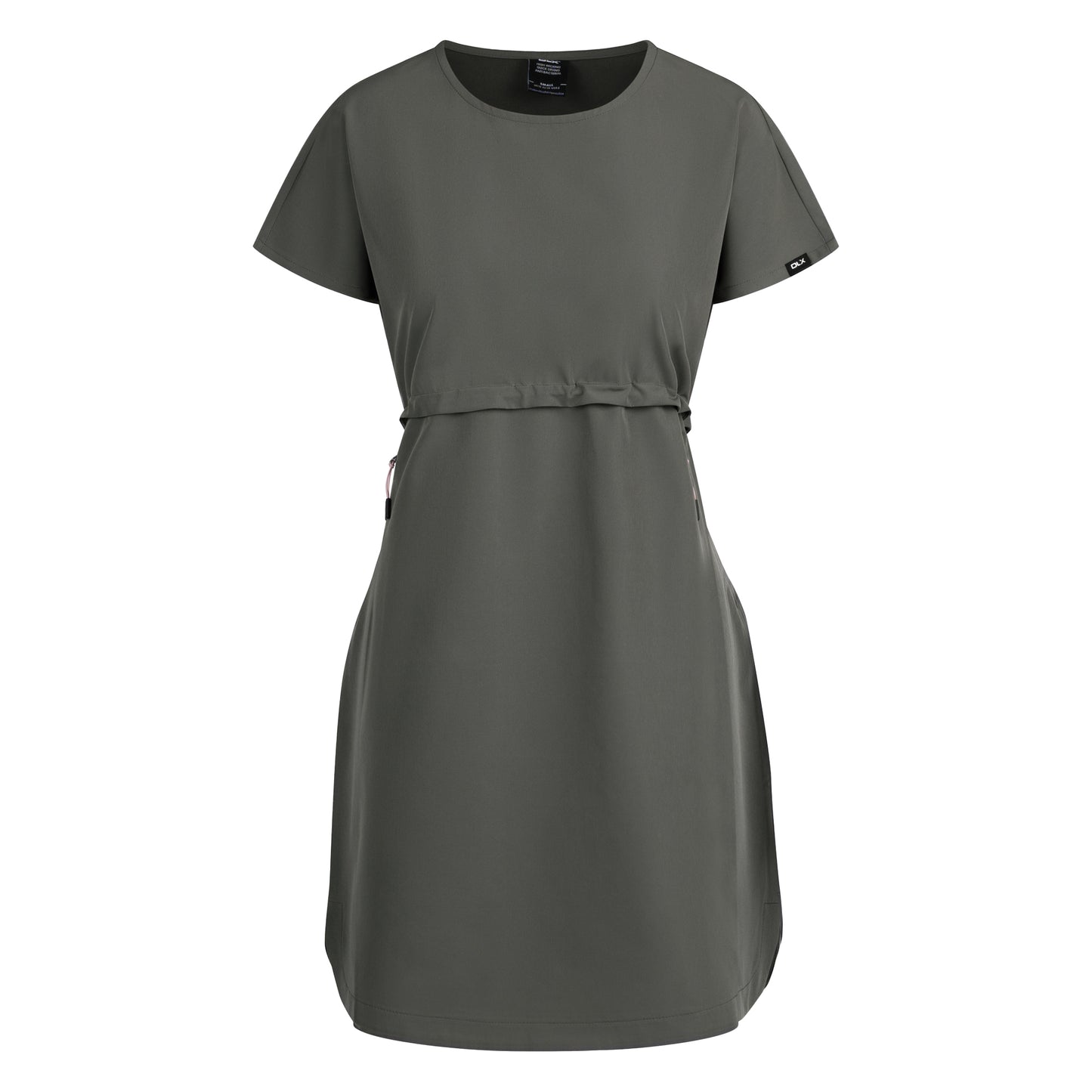 Herb - Front - Trespass Womens-Ladies Lidia Round Neck Cotton Dress