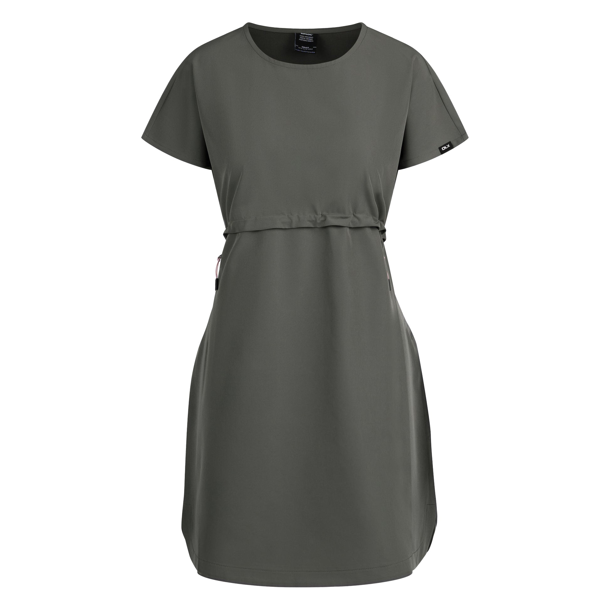 Herb - Front - Trespass Womens-Ladies Lidia Round Neck Cotton Dress