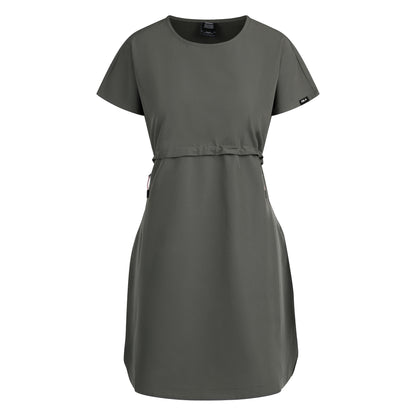 Herb - Front - Trespass Womens-Ladies Lidia Round Neck Cotton Dress