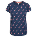 Grey - Close up - Trespass Womens Carolyn Short Sleeved Patterned T Shirt