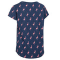 Navy Flamingo - Back - Trespass Womens Carolyn Short Sleeved Patterned T Shirt