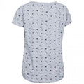 Grey Marl Birds - Back - Trespass Womens Carolyn Short Sleeved Patterned T Shirt