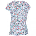 White Floral - Back - Trespass Womens Charlene Floral Cap Sleeved T Shirt