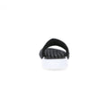 Black - White - Side - Trespass Mens Slide Cushioned Sandal