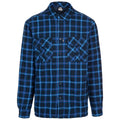 Dark Blue - Front - Trespass Mens Rapeseed Check Shirt