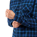 Dark Blue - Lifestyle - Trespass Mens Rapeseed Check Shirt