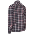 Dark Grey - Back - Trespass Mens Rapeseed Check Shirt