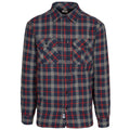 Navy Check - Front - Trespass Mens Rapeseed Check Shirt