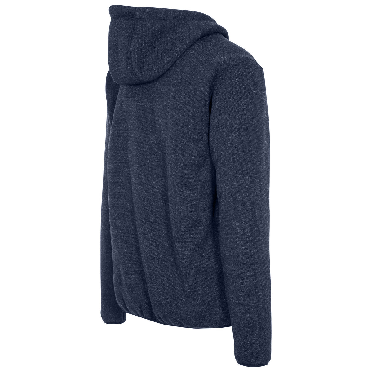 Navy Marl - Side - Trespass Mens Tableypipe Fleece Jacket