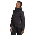 Black - Back - Trespass Womens-Ladies Mendell Waterproof Jacket