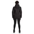 Black - Side - Trespass Womens-Ladies Mendell Waterproof Jacket