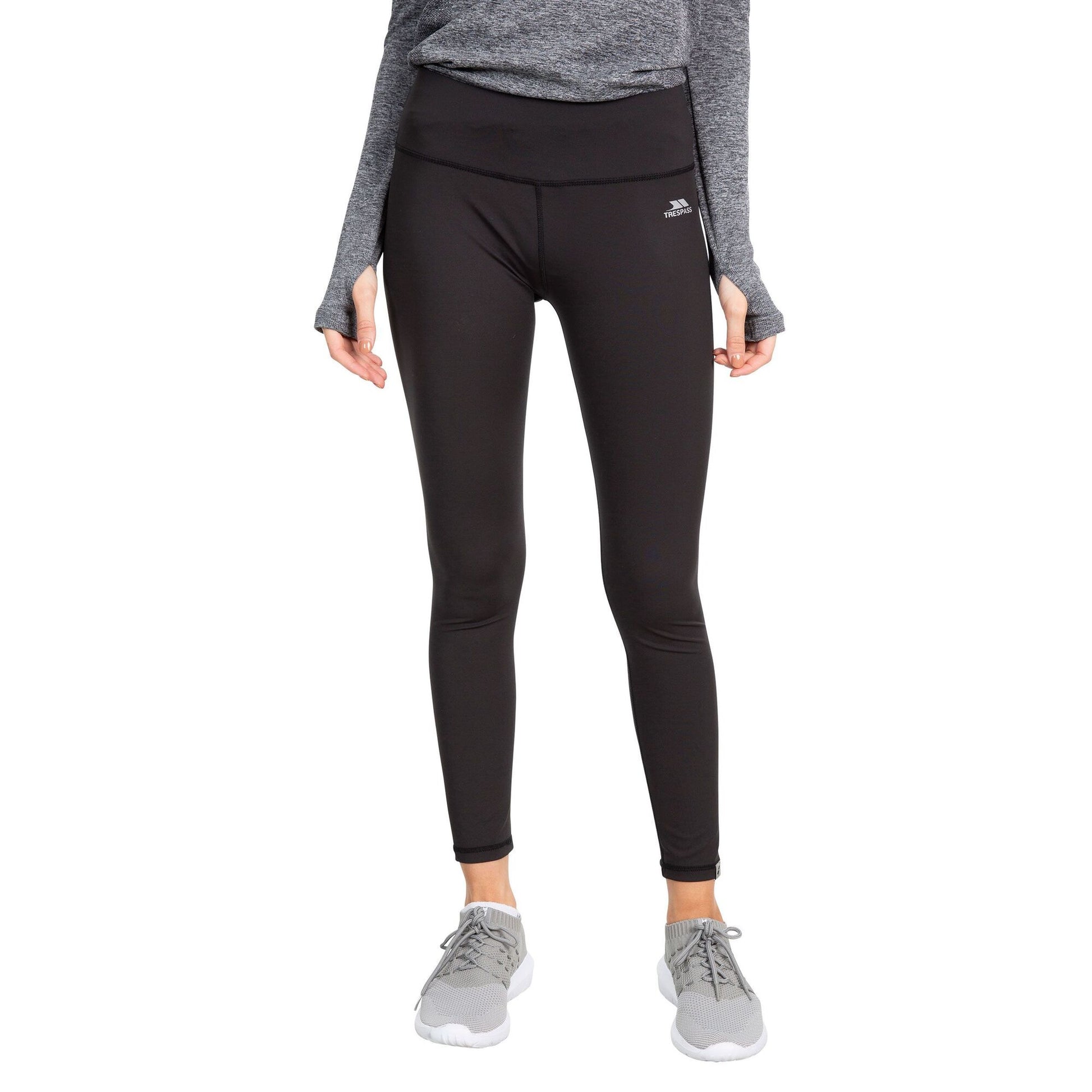 Black - Lifestyle - Trespass Womens-Ladies Vivien Active Leggings
