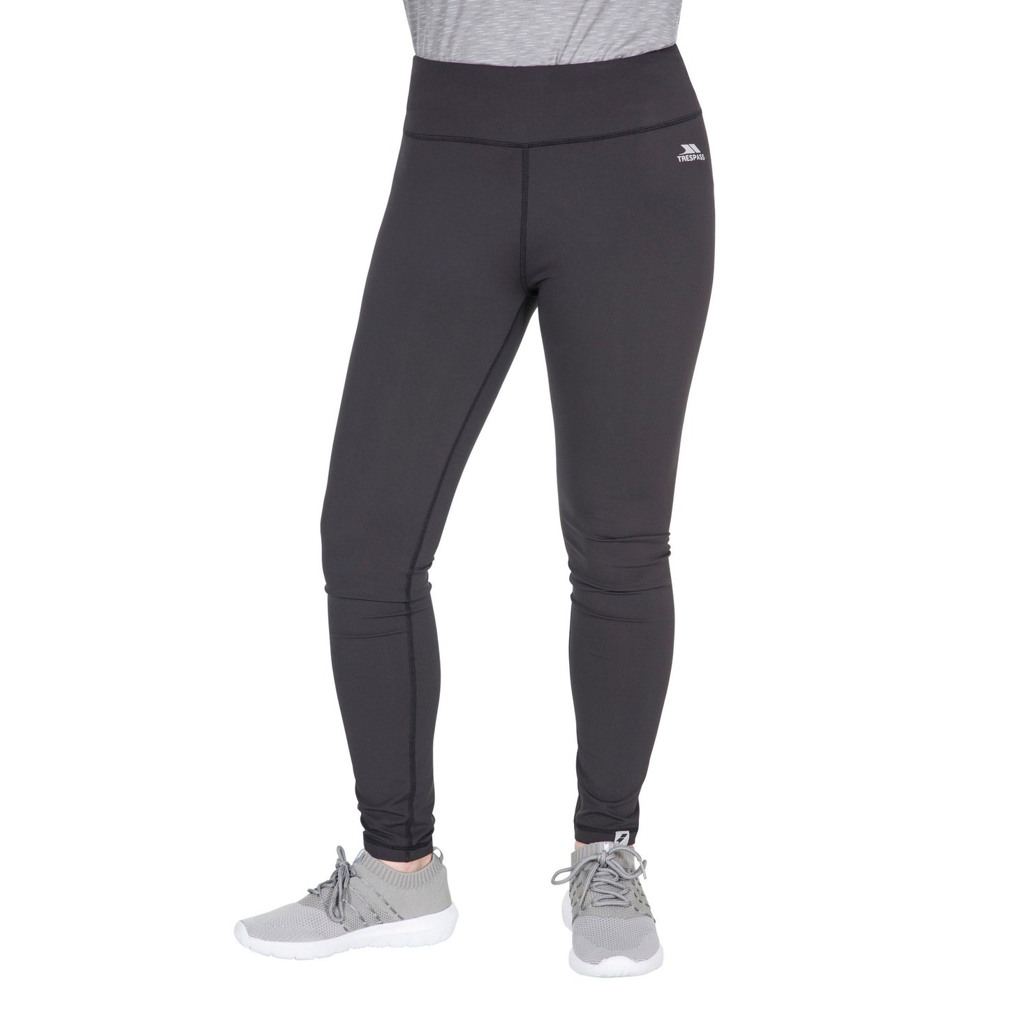 Black - Close up - Trespass Womens-Ladies Vivien Active Leggings