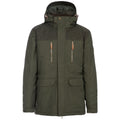 Olive - Front - Trespass Mens Rockwell Waterproof Jacket