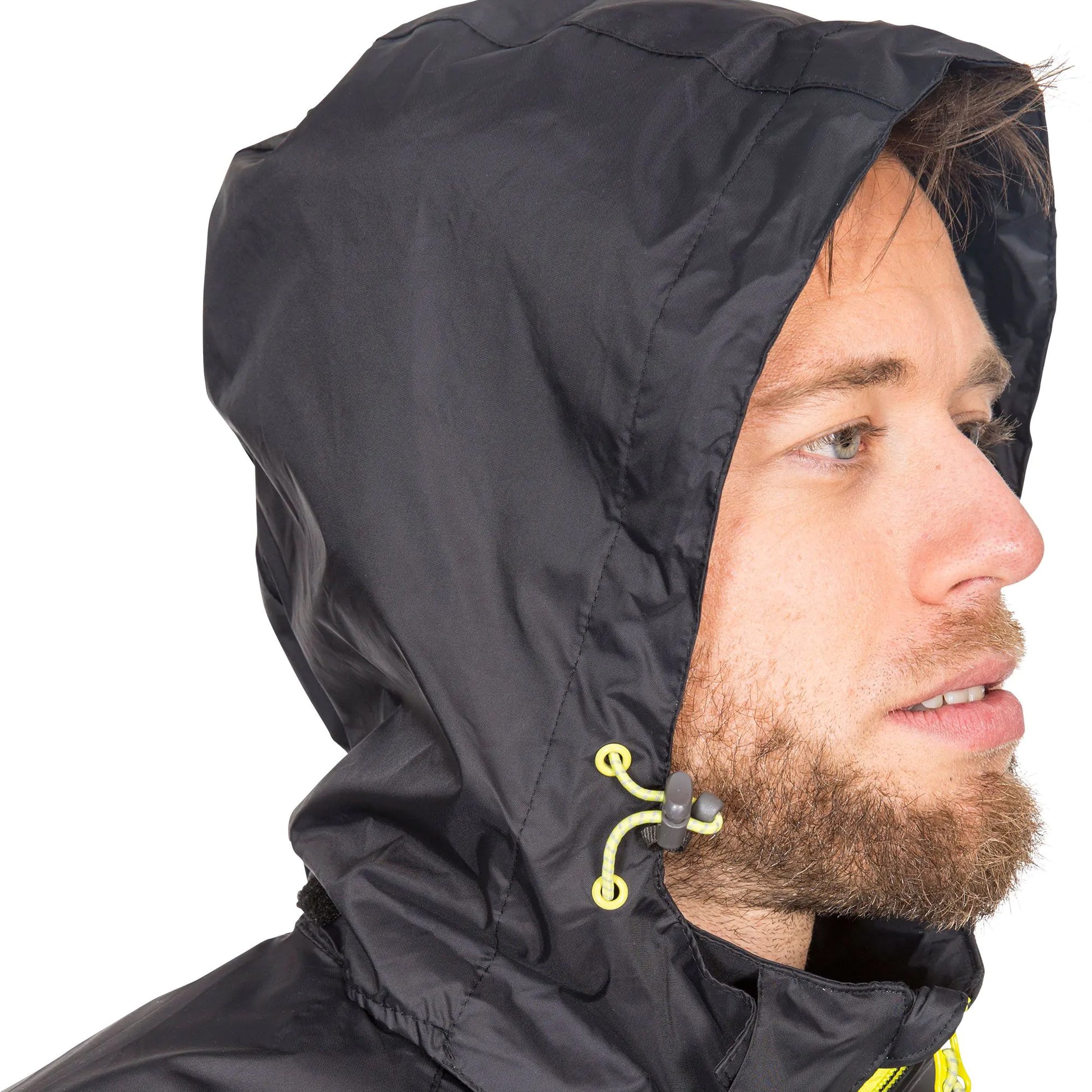 Black - Lifestyle - Trespass Qikpac X Unisex Packaway Jacket