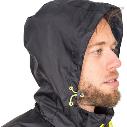 Black - Lifestyle - Trespass Qikpac X Unisex Packaway Jacket
