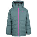 Spruce Green - Front - Trespass Childrens Girls Amira Casual Jacket