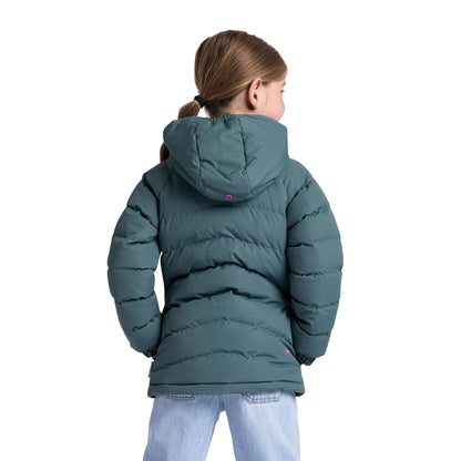 Spruce Green - Lifestyle - Trespass Childrens Girls Amira Casual Jacket