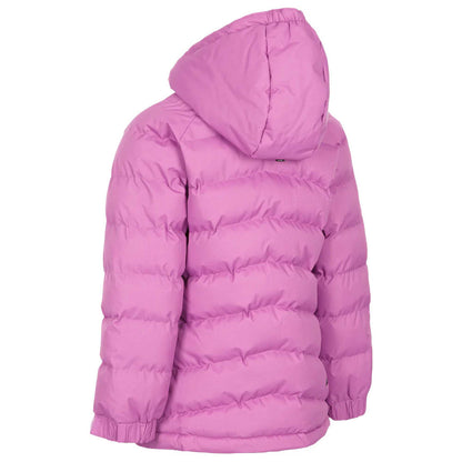 Rose Blush - Back - Trespass Childrens Girls Amira Casual Jacket